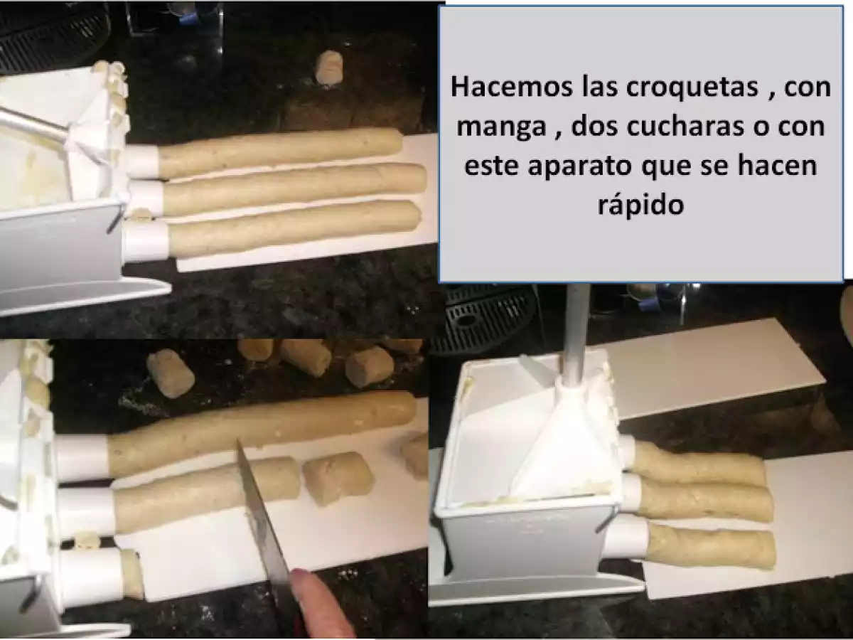 CROQUETAS DE QUESO ROQUEFORT - foto 9