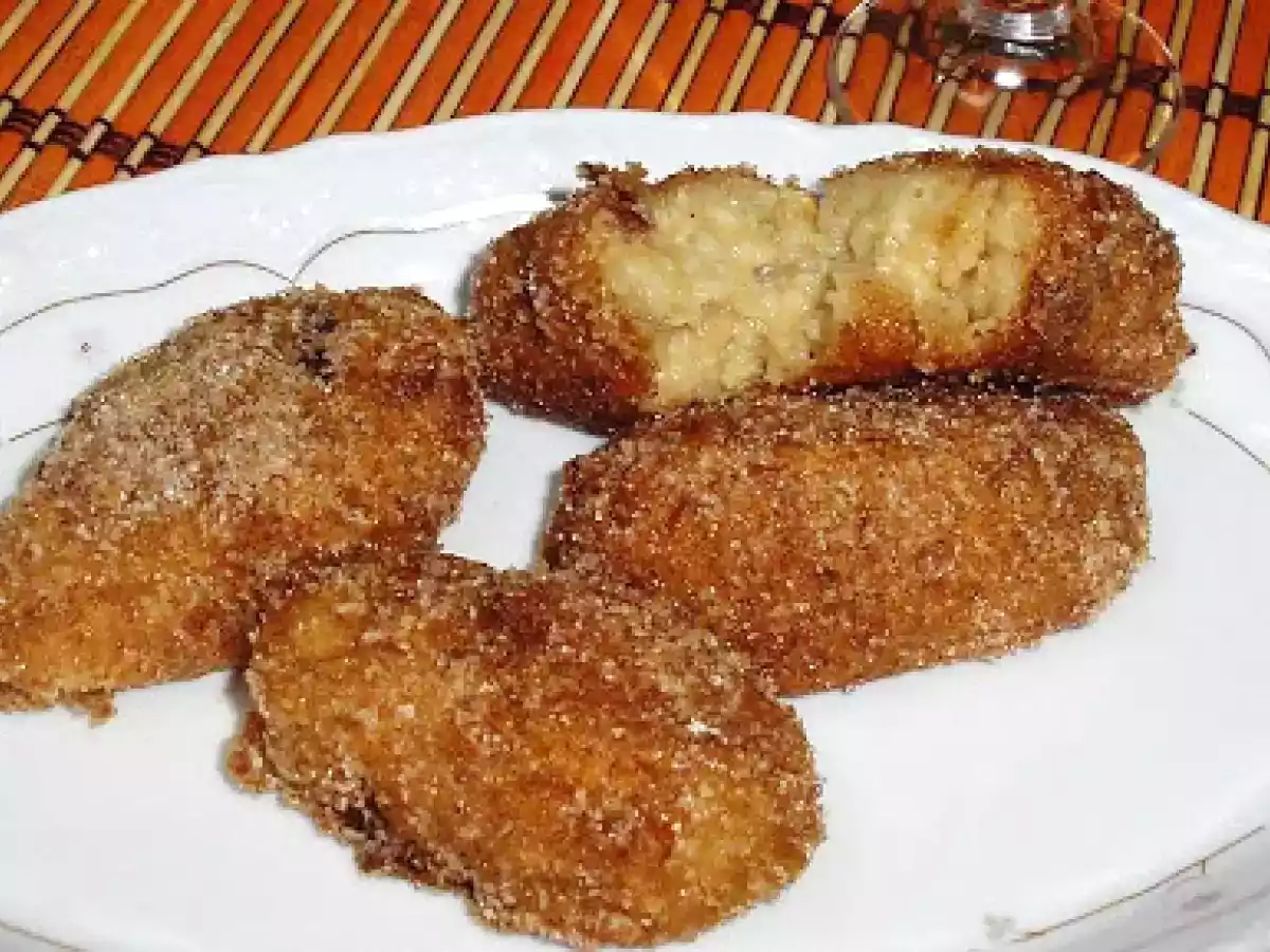 CROQUETAS DULCES DE HORCHATA Y FARTONS