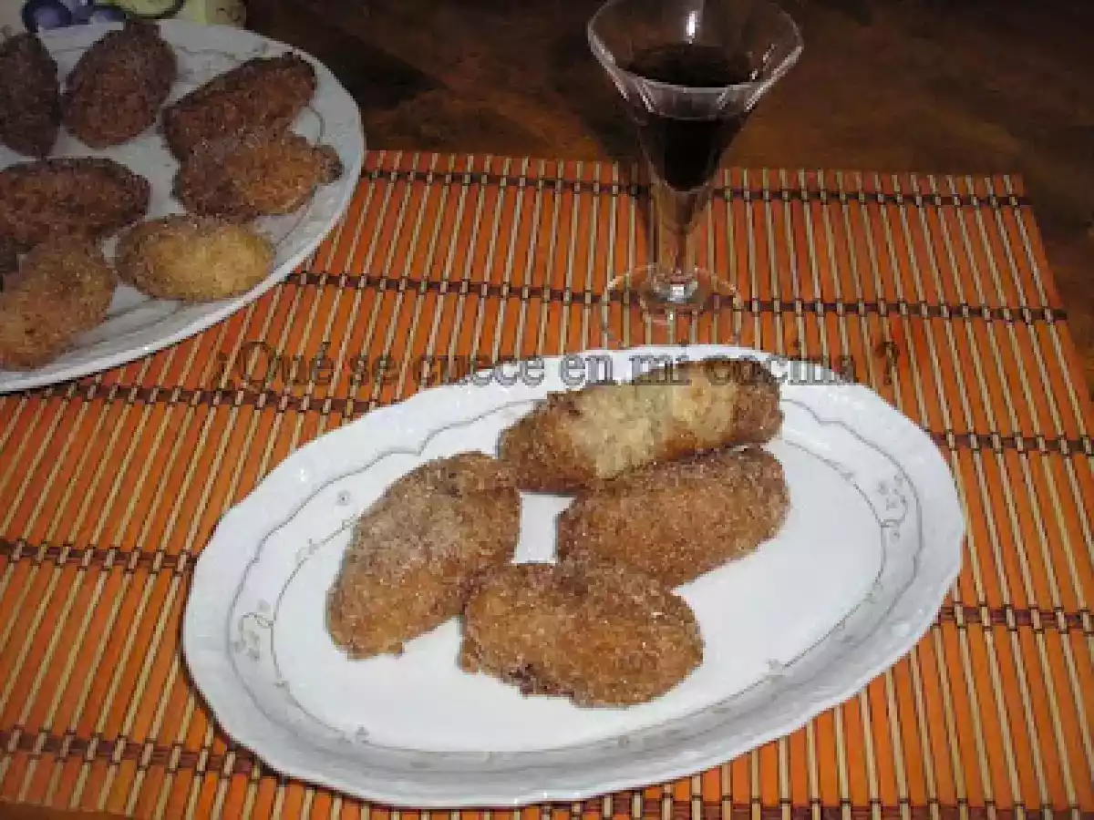 CROQUETAS DULCES DE HORCHATA Y FARTONS - foto 2