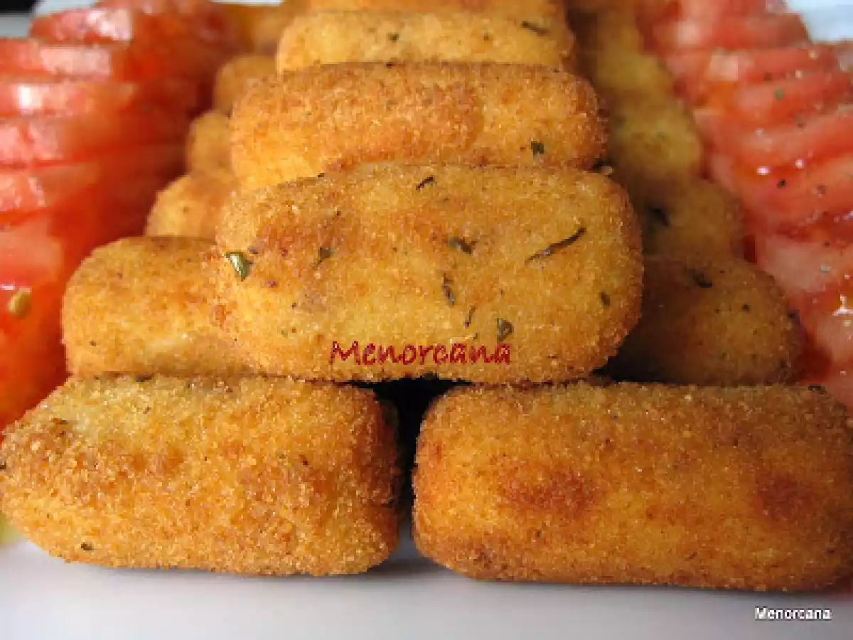 Croquetas integrales de cocido