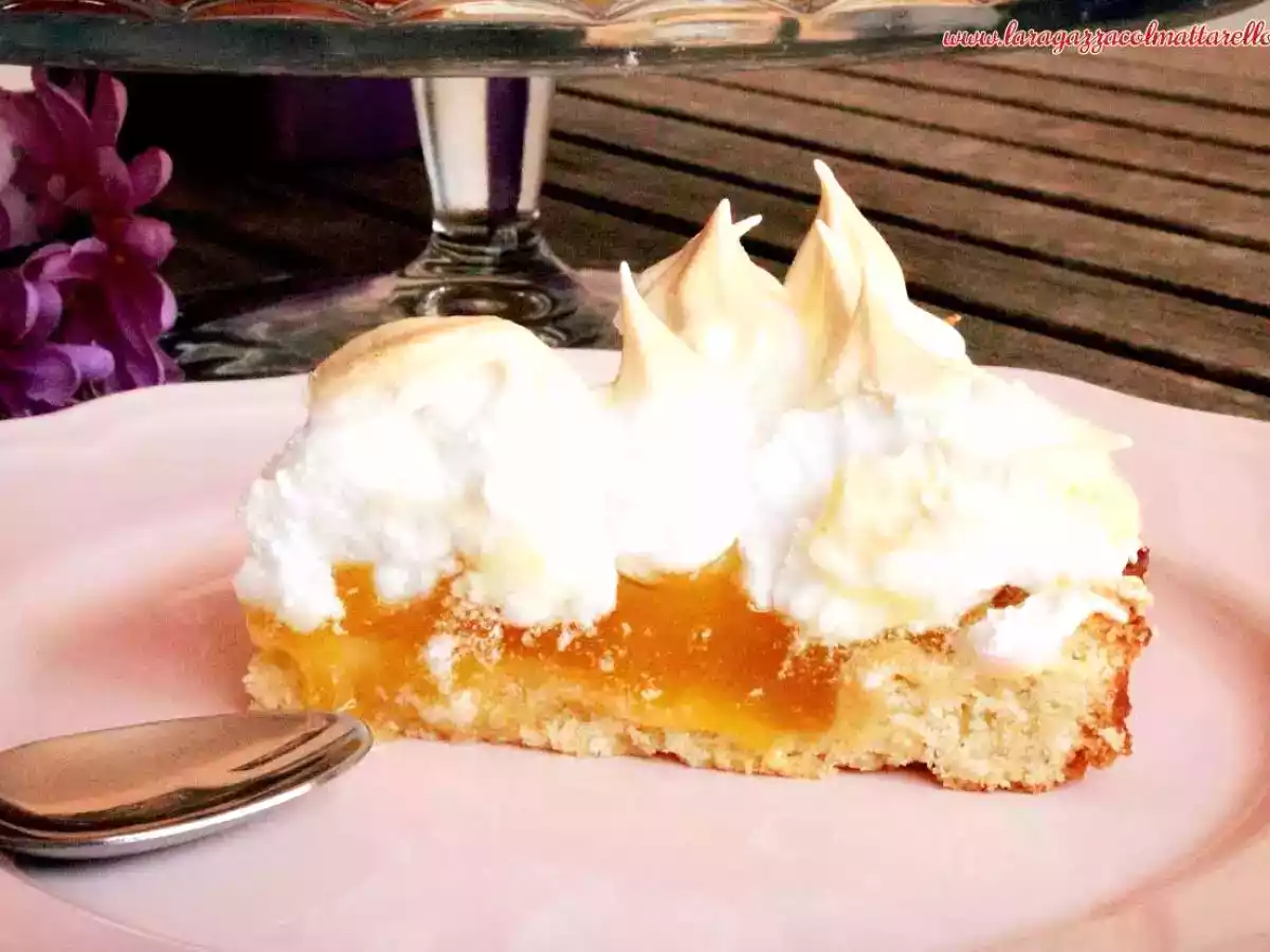 Crostata de limón con merengue italiano - foto 2