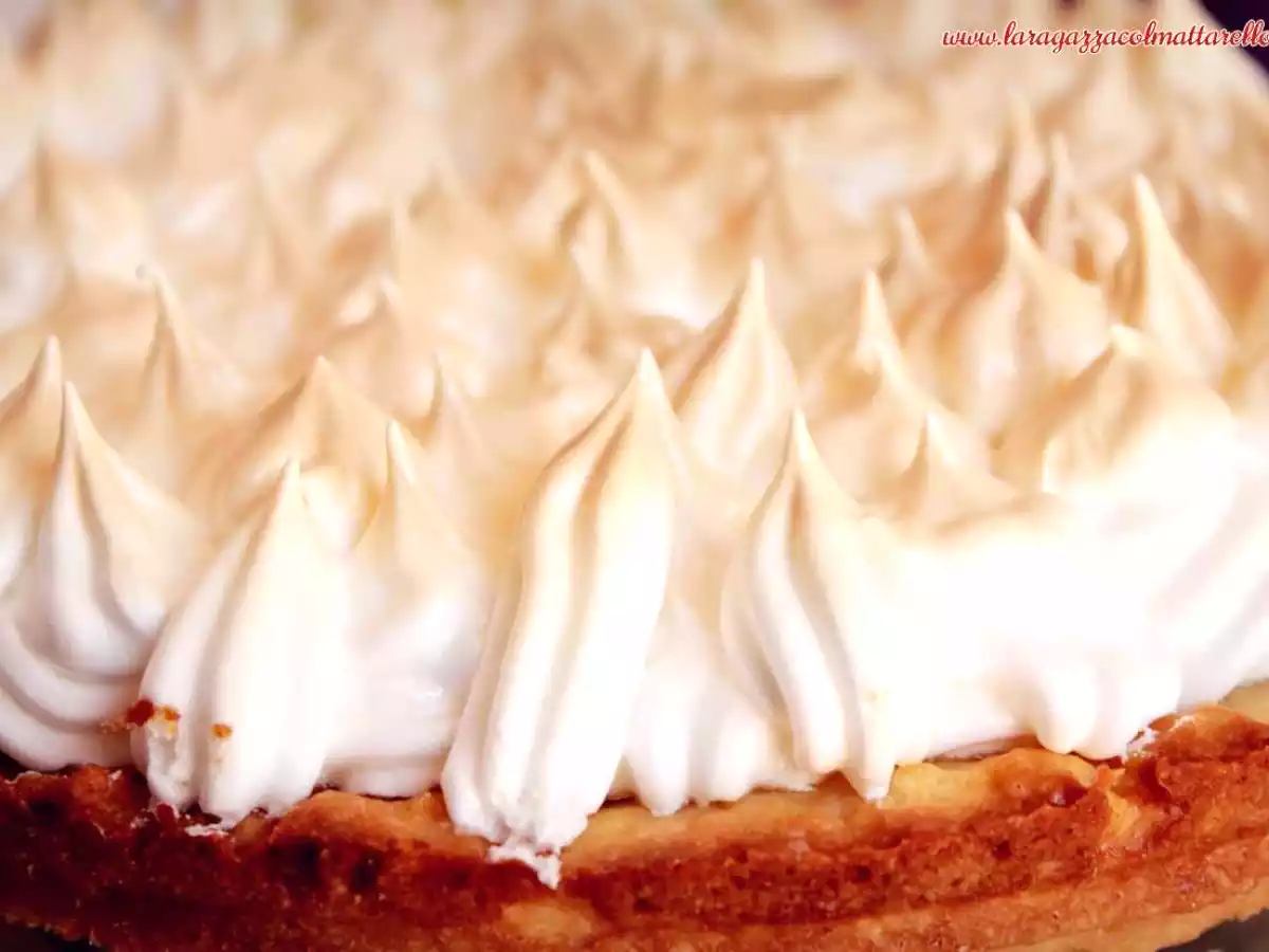 Crostata de limón con merengue italiano - foto 3