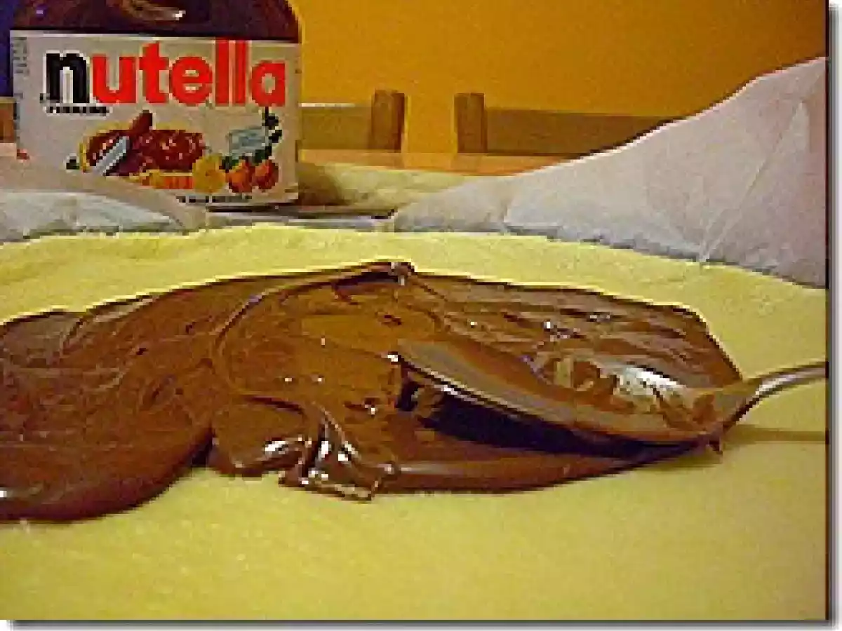 Crostata de pasta quebrada con ricotta y relleno de Nutella - foto 6