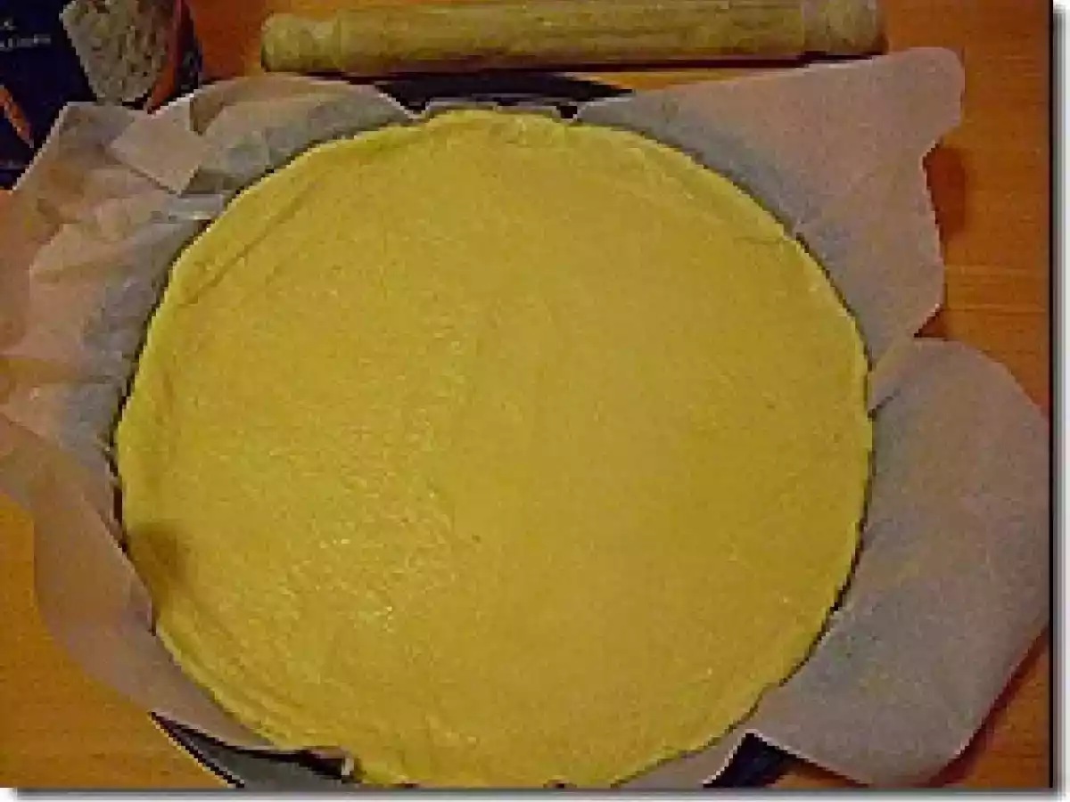 Crostata de pasta quebrada con ricotta y relleno de Nutella - foto 9