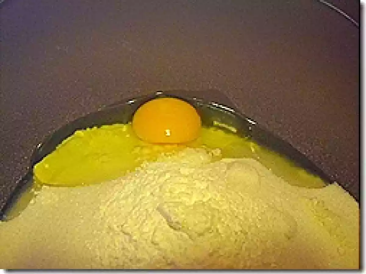 Crostata de pasta quebrada con ricotta y relleno de Nutella - foto 13