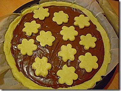 Crostata de pasta quebrada con ricotta y relleno de Nutella - foto 4