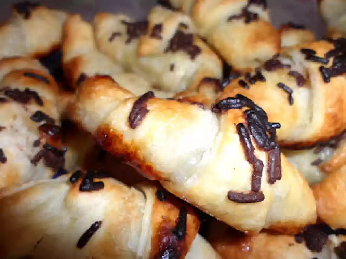 Cruasanes de hojaldre - foto 4