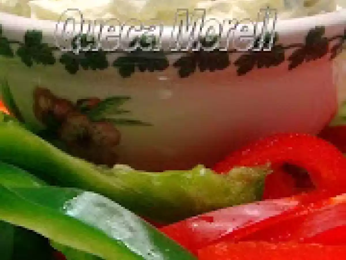 Crudités con crema de queso - foto 2