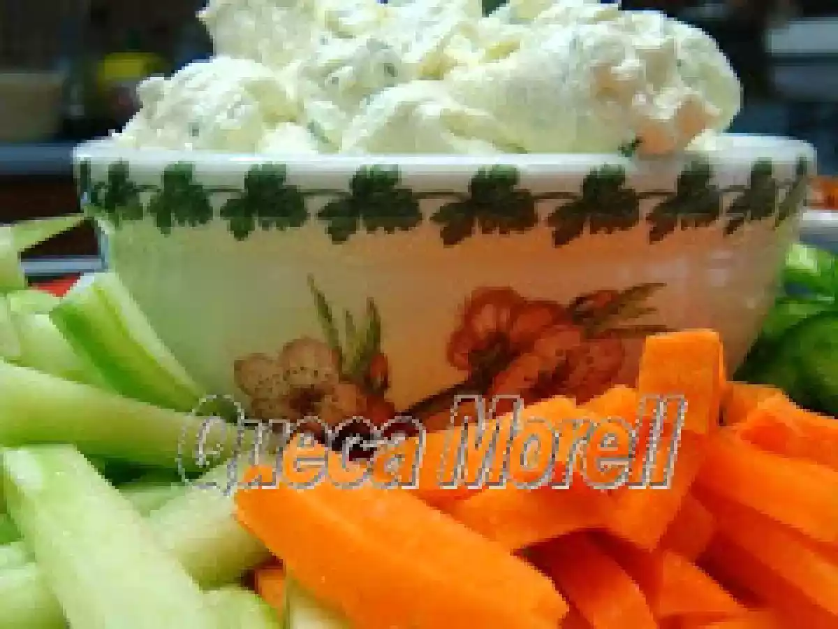 Crudités con crema de queso - foto 3