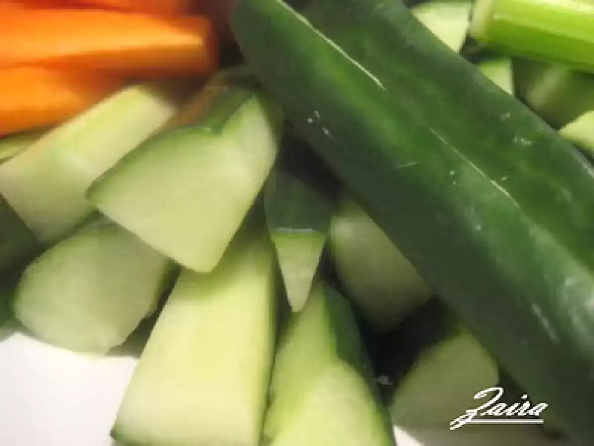 Crudités con salsa de queso - foto 5