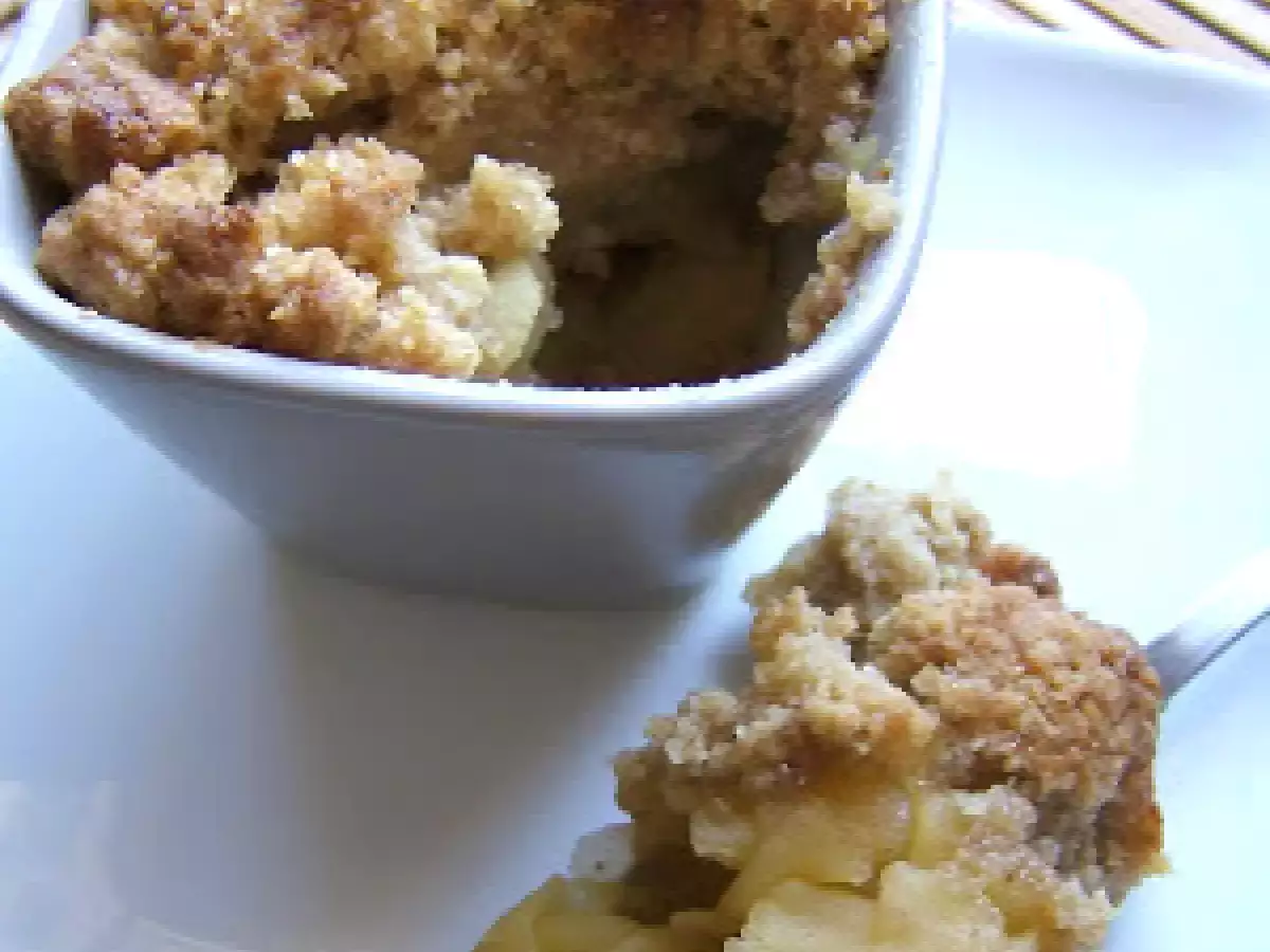 CRUMBLE DE MANZANA - APPLE CRUMBLE - foto 2