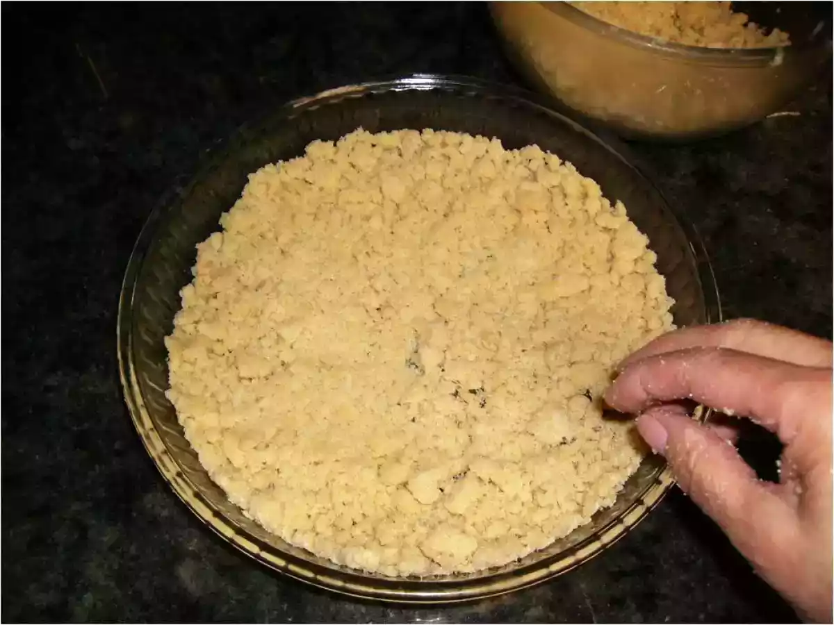 CRUMBLE DE MANZANAS Y PASAS - foto 3