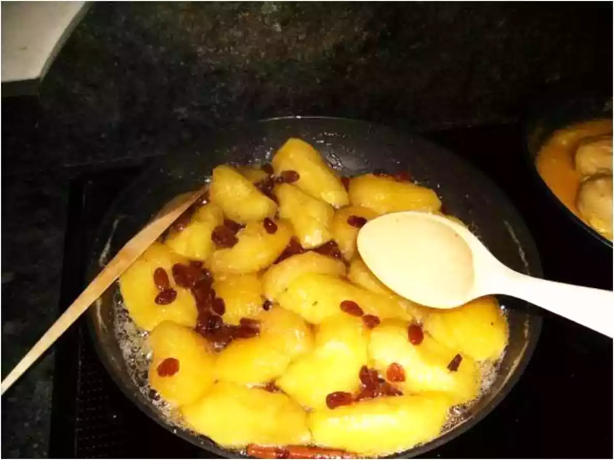 CRUMBLE DE MANZANAS Y PASAS - foto 5