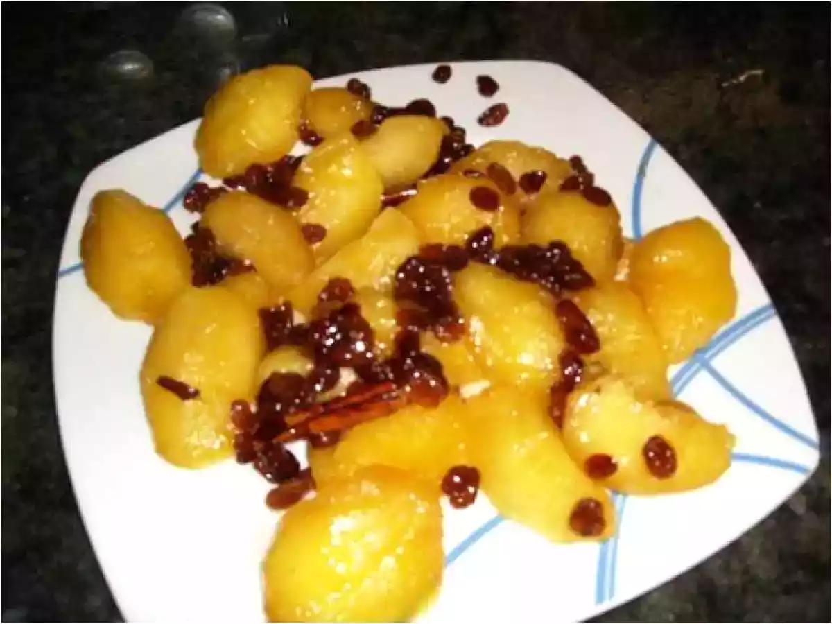 CRUMBLE DE MANZANAS Y PASAS - foto 6