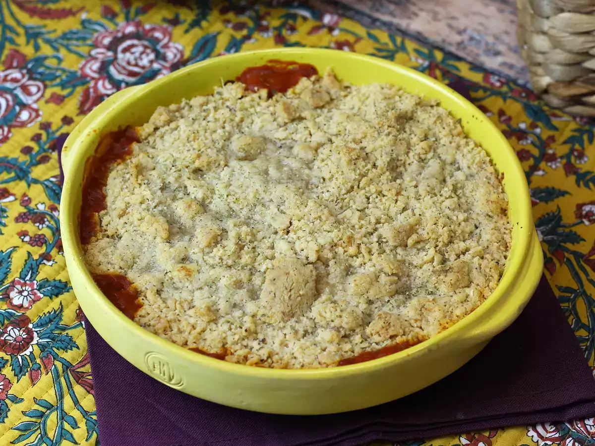 Crumble de pisto de verduras, ¡un plato rápido y fácil que te encantará! - foto 5