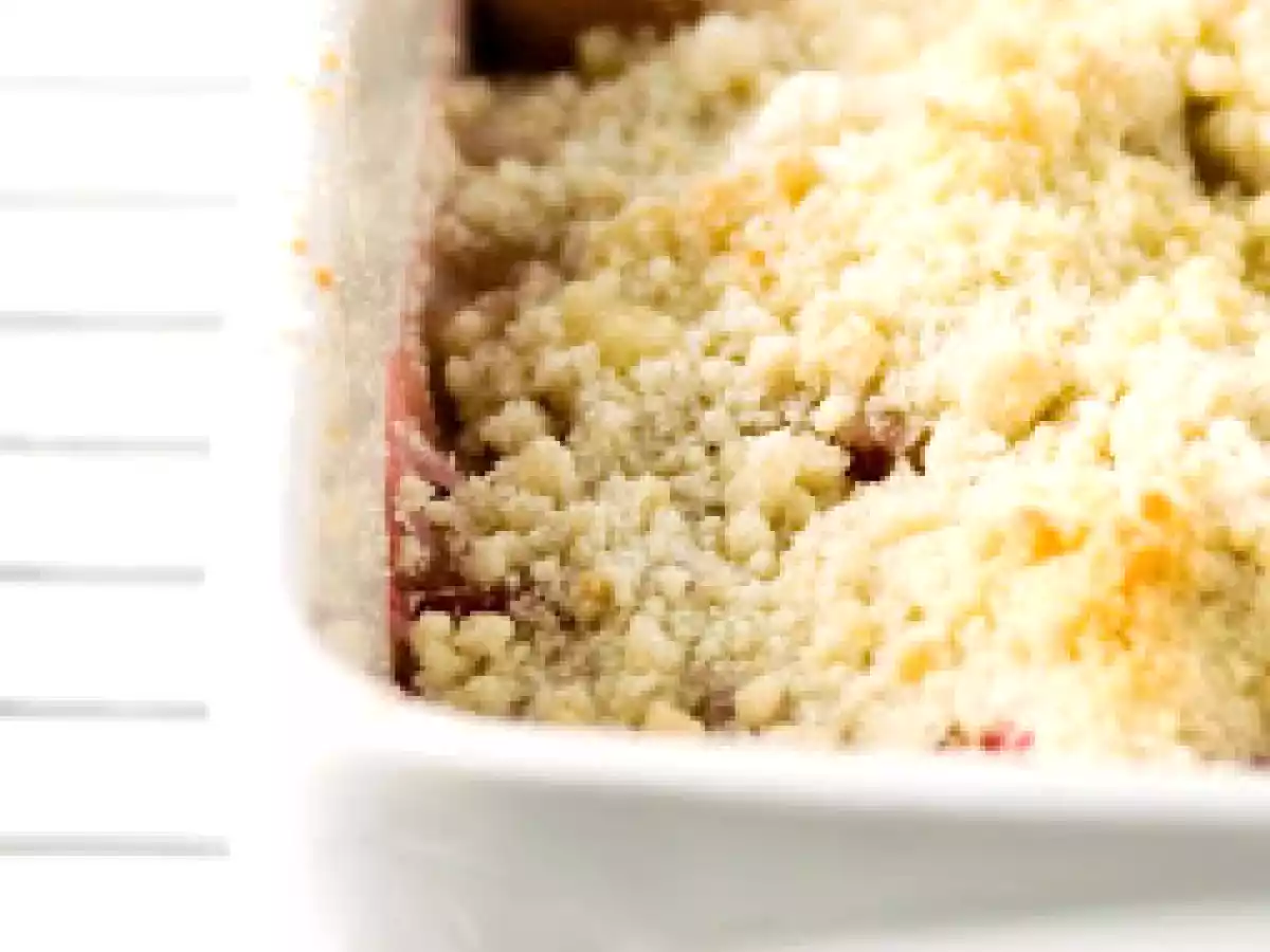 Crumble de Ruibarbo - foto 2