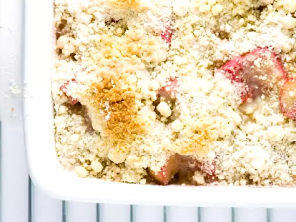 Crumble de Ruibarbo - foto 3