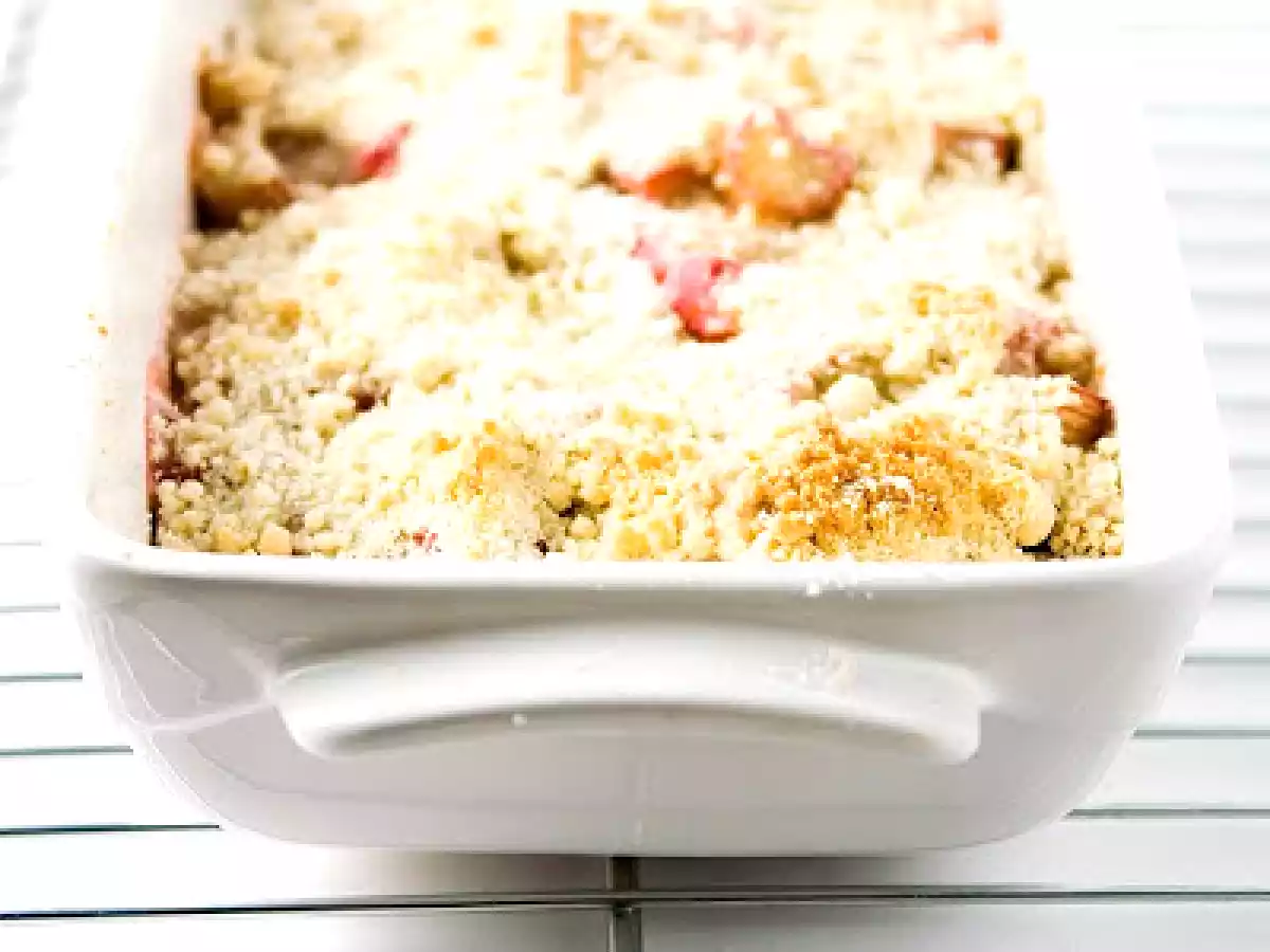 Crumble de Ruibarbo - foto 4