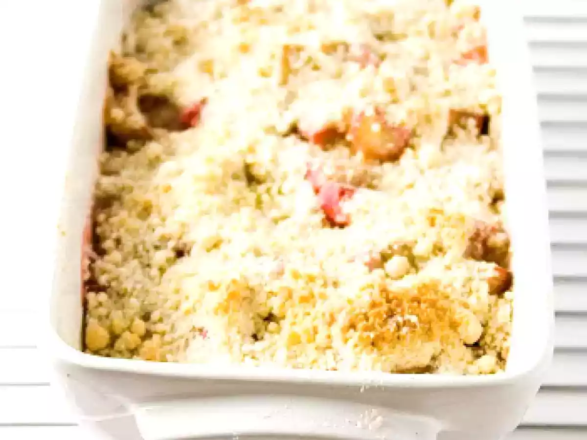 Crumble de Ruibarbo - foto 5