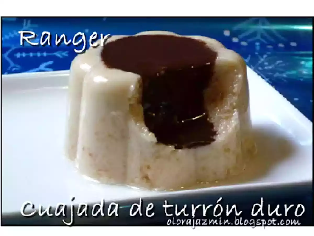 Cuajada de turrón duro - foto 2