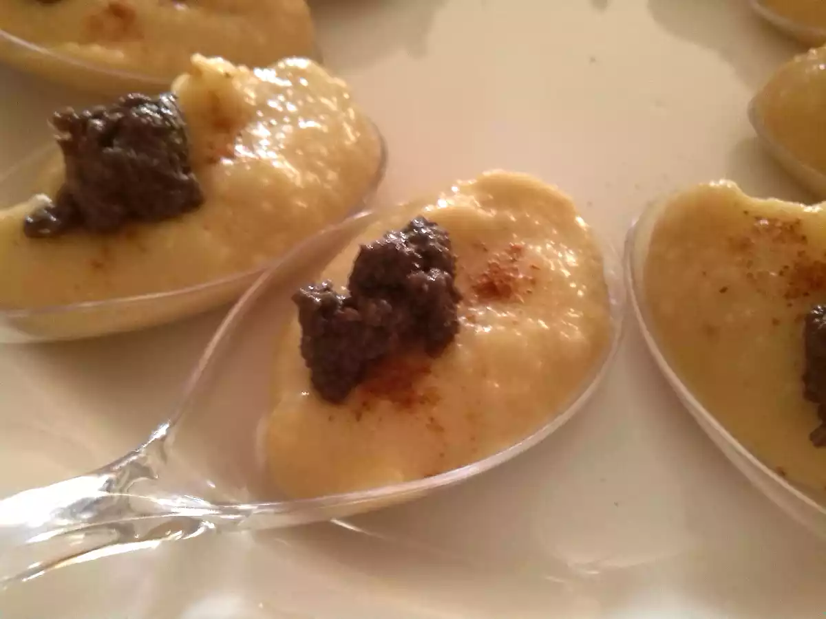 Cucharitas de humus con olivada - foto 2