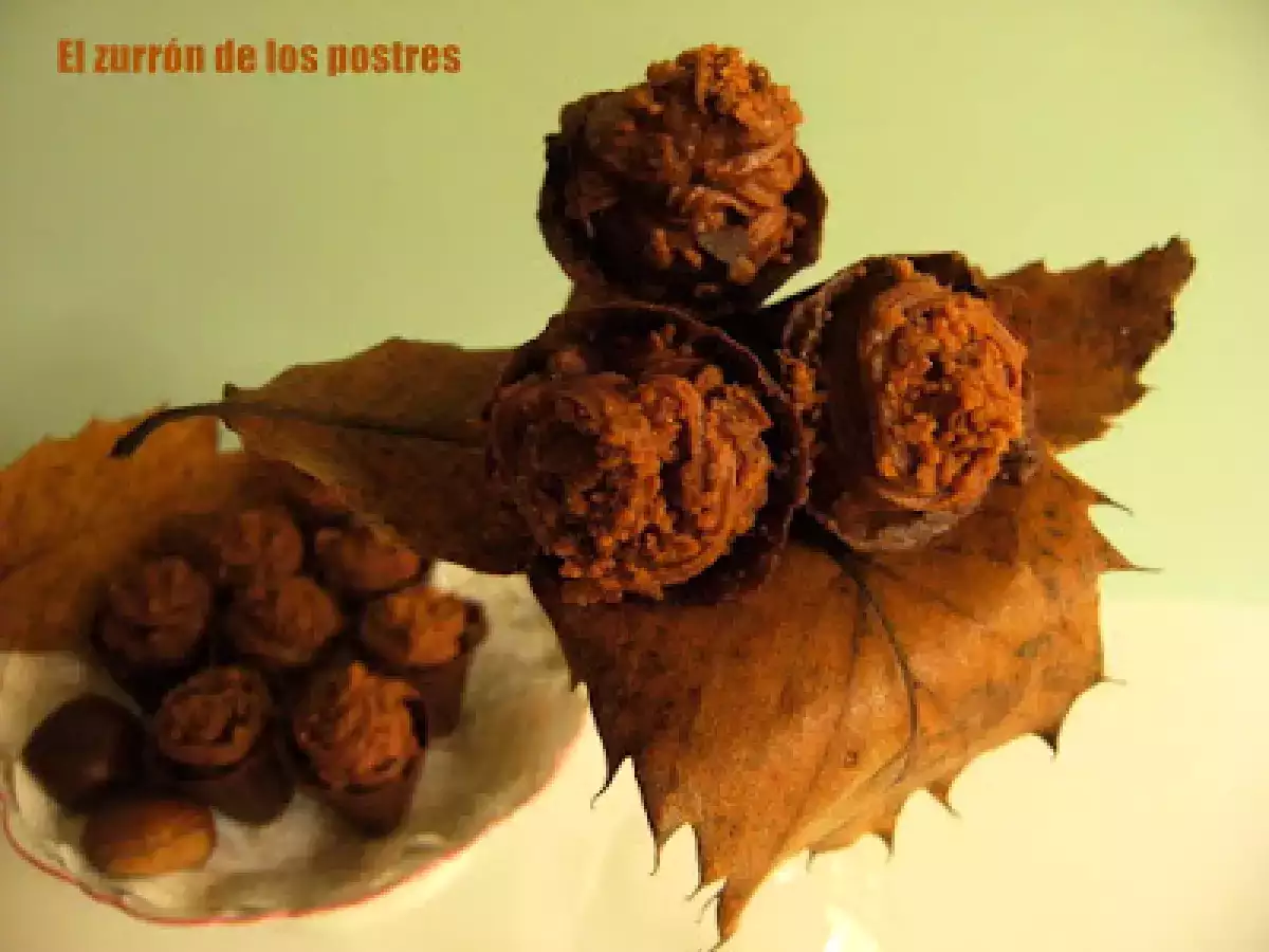 Cucurucho de Trufa a la Castaña con Gofio Frito - foto 4