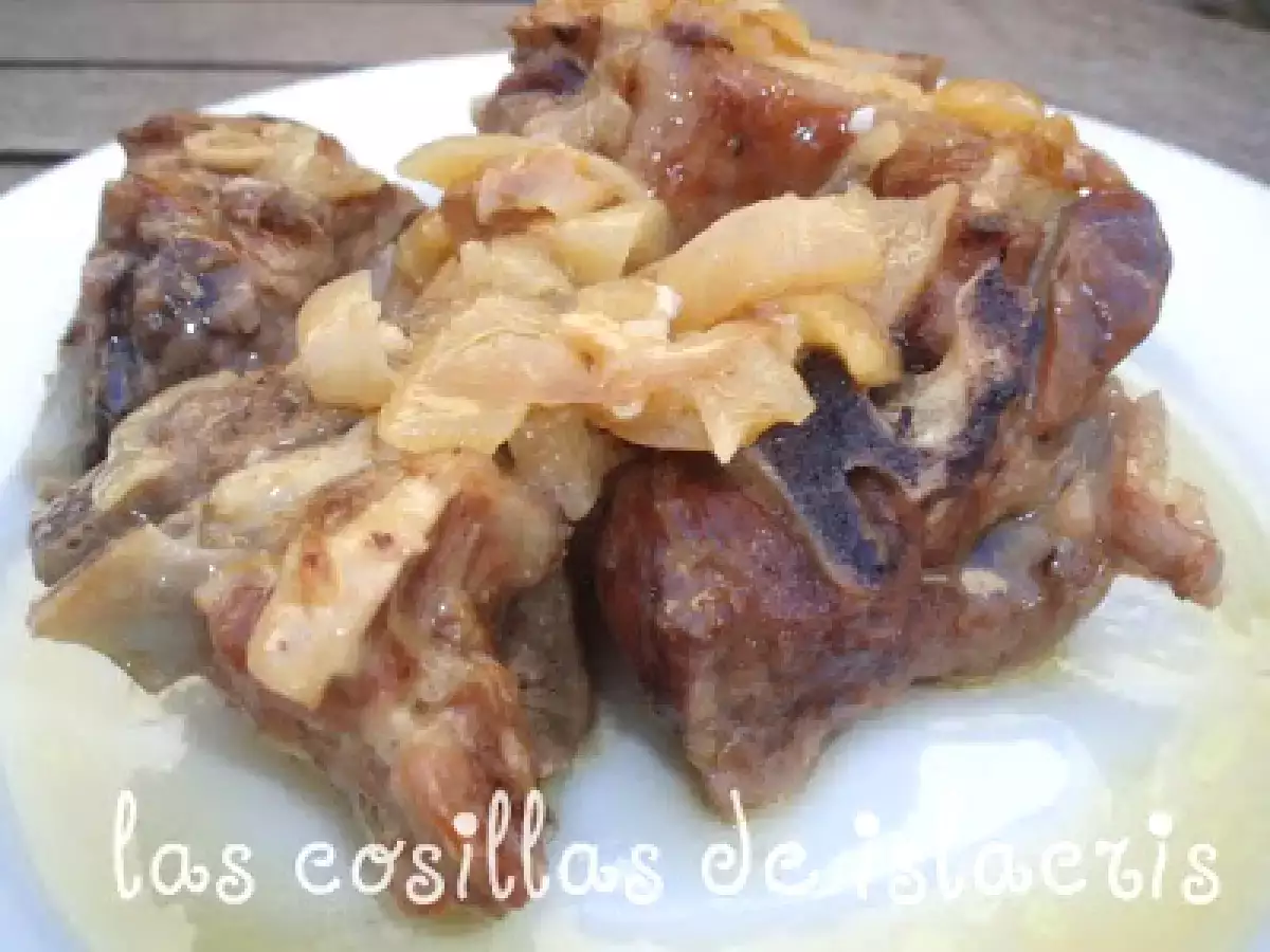 Cuello de cordero al vino oloroso en FUSSIONCOOK