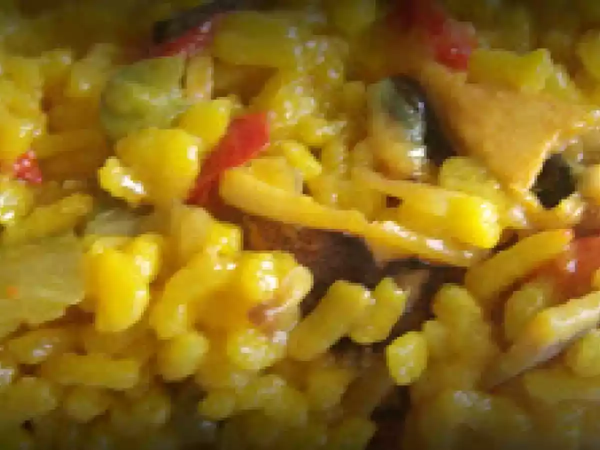 Cumpleblog y Paella con Verduras y Marisco en Fussioncook - foto 2