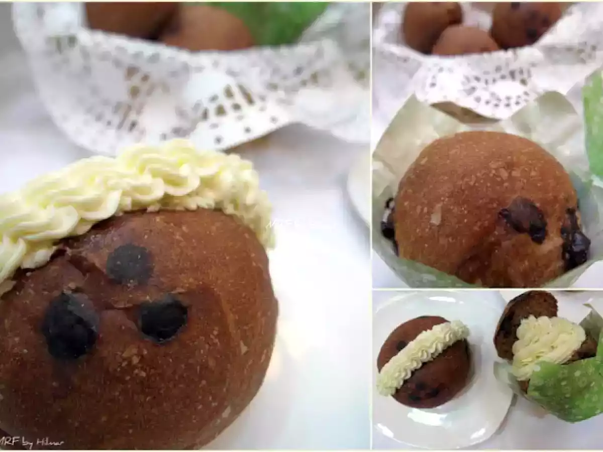 Cupbreads de chocolate con crema de leche condensada - foto 2