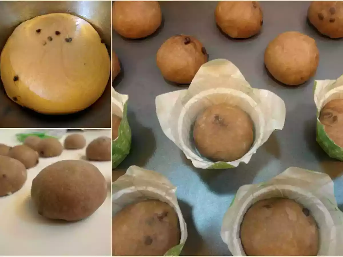 Cupbreads de chocolate con crema de leche condensada - foto 3