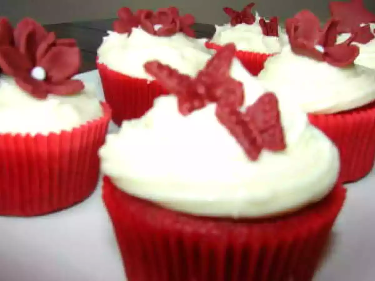 Cupcake rojos