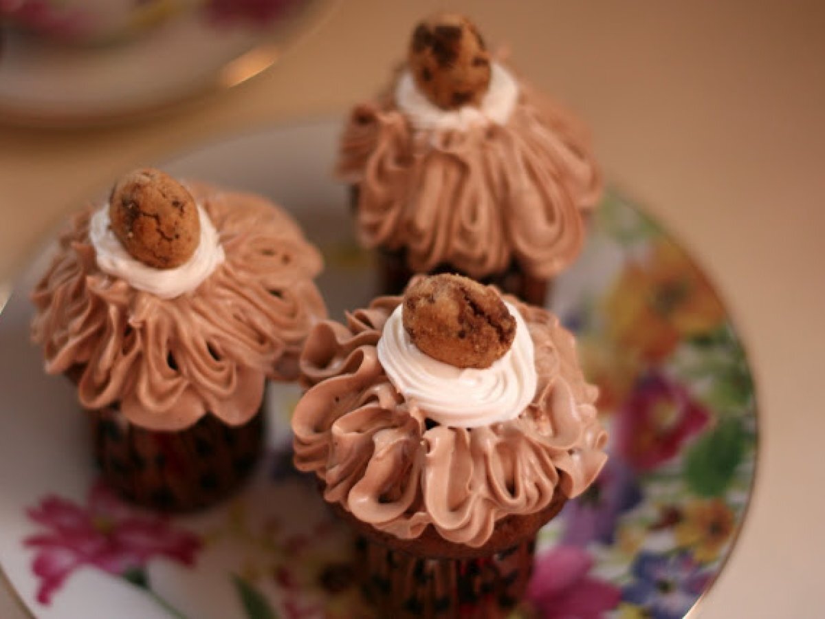 Cupcakes chocolate y vainilla, Receta Petitchef