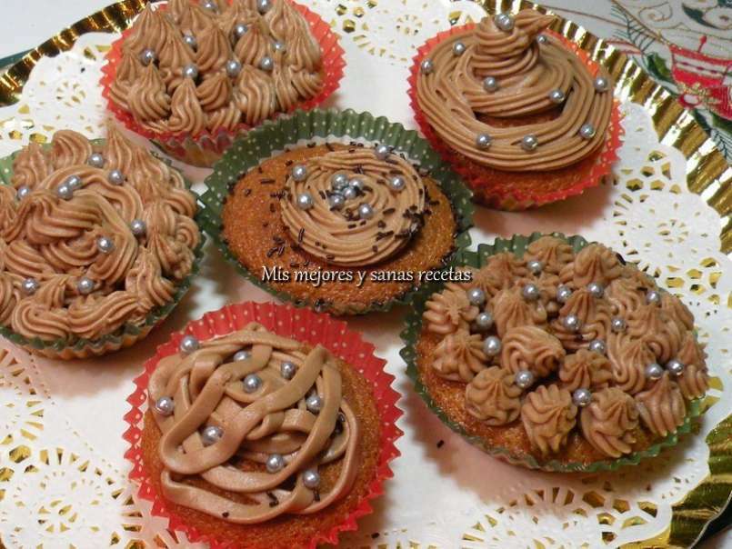 Cupcakes con buttercream de baileys., foto 1