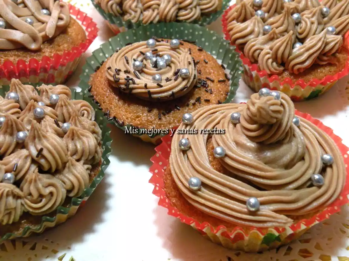 Cupcakes con buttercream de baileys. - foto 4