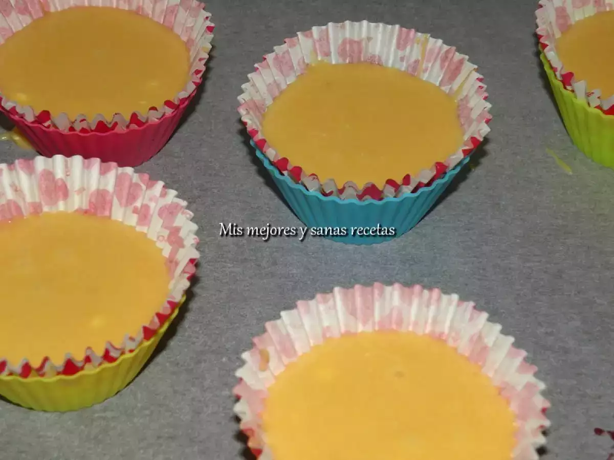 Cupcakes con mermelada de cereza. - foto 4