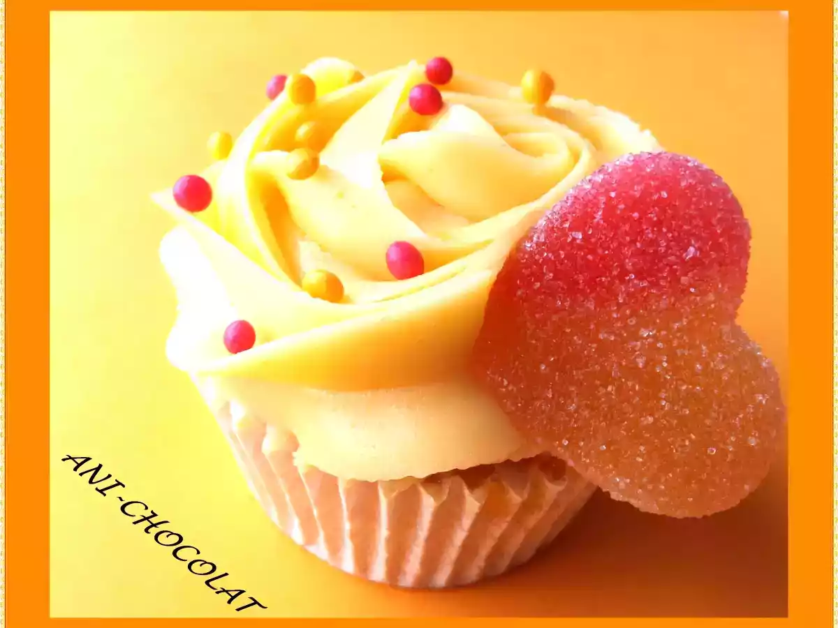 Cupcakes de melocotón