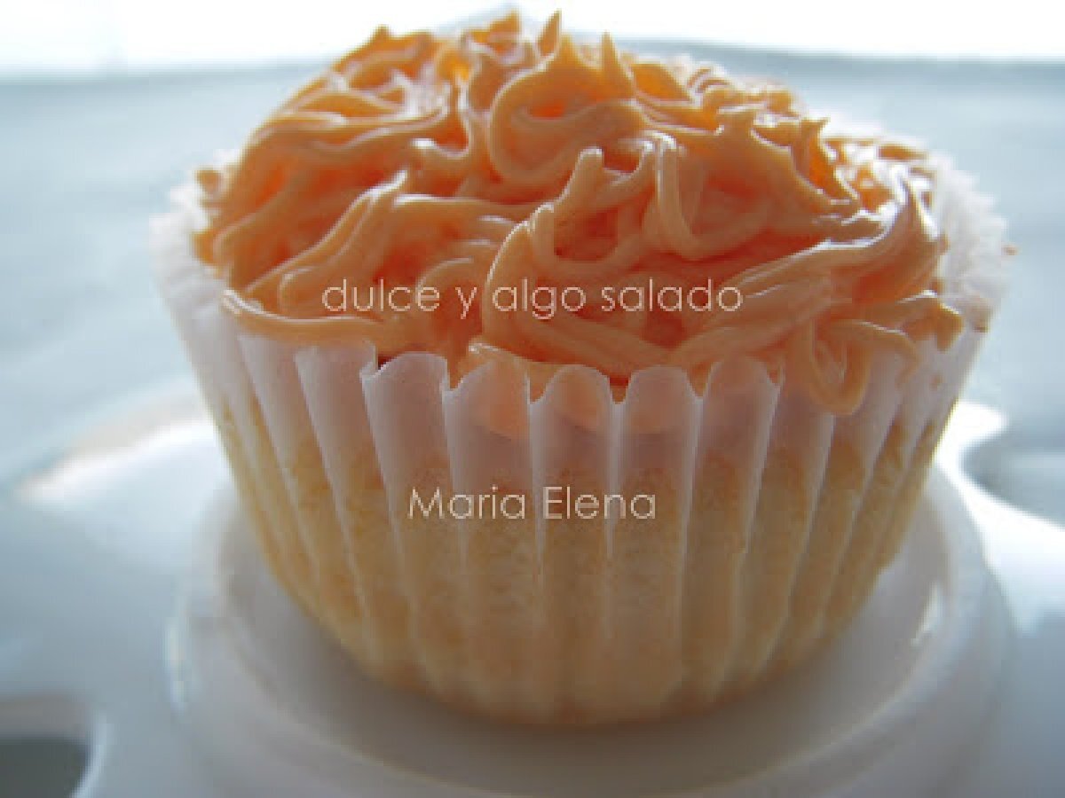 Cupcakes de naranja Receta Petitchef