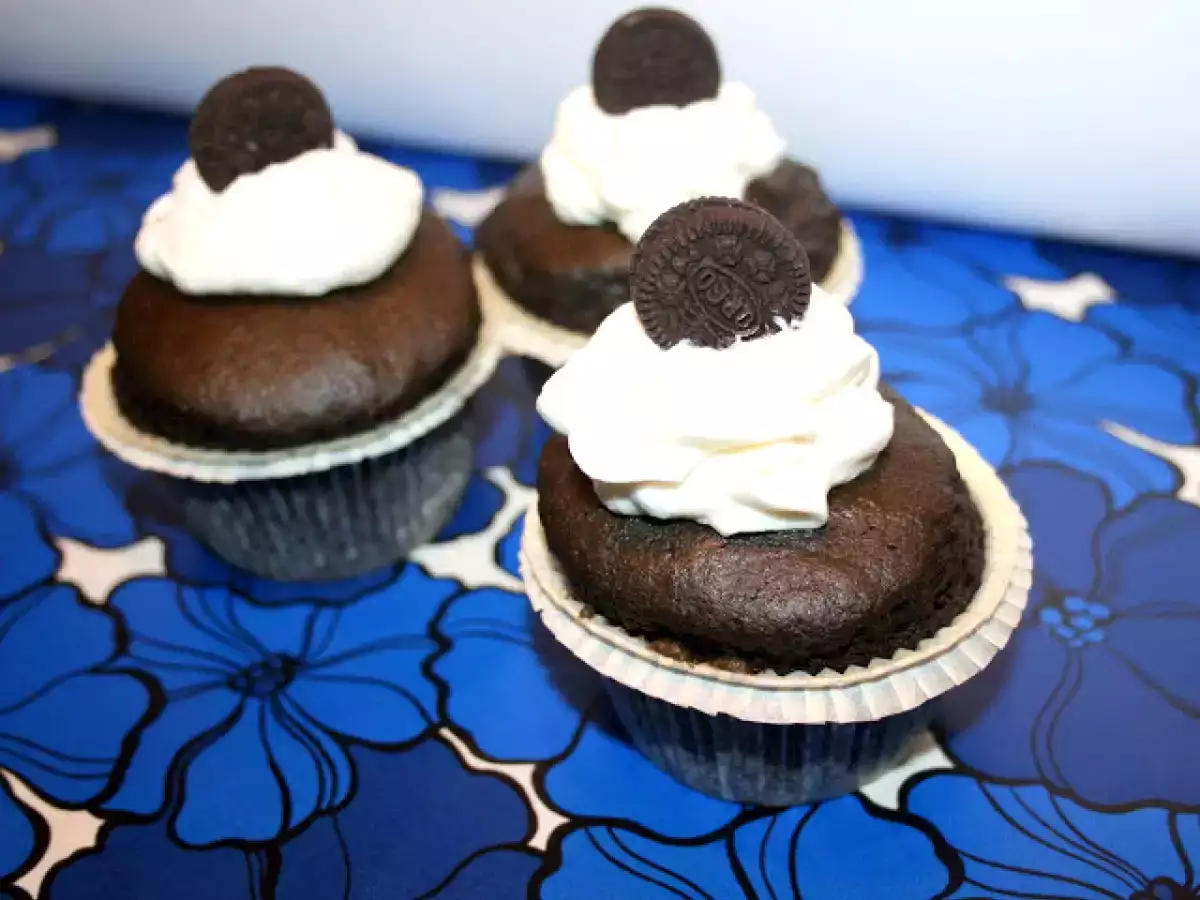 Cupcakes de oreo