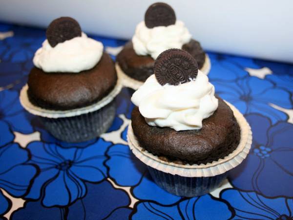 Cupcakes de oreo