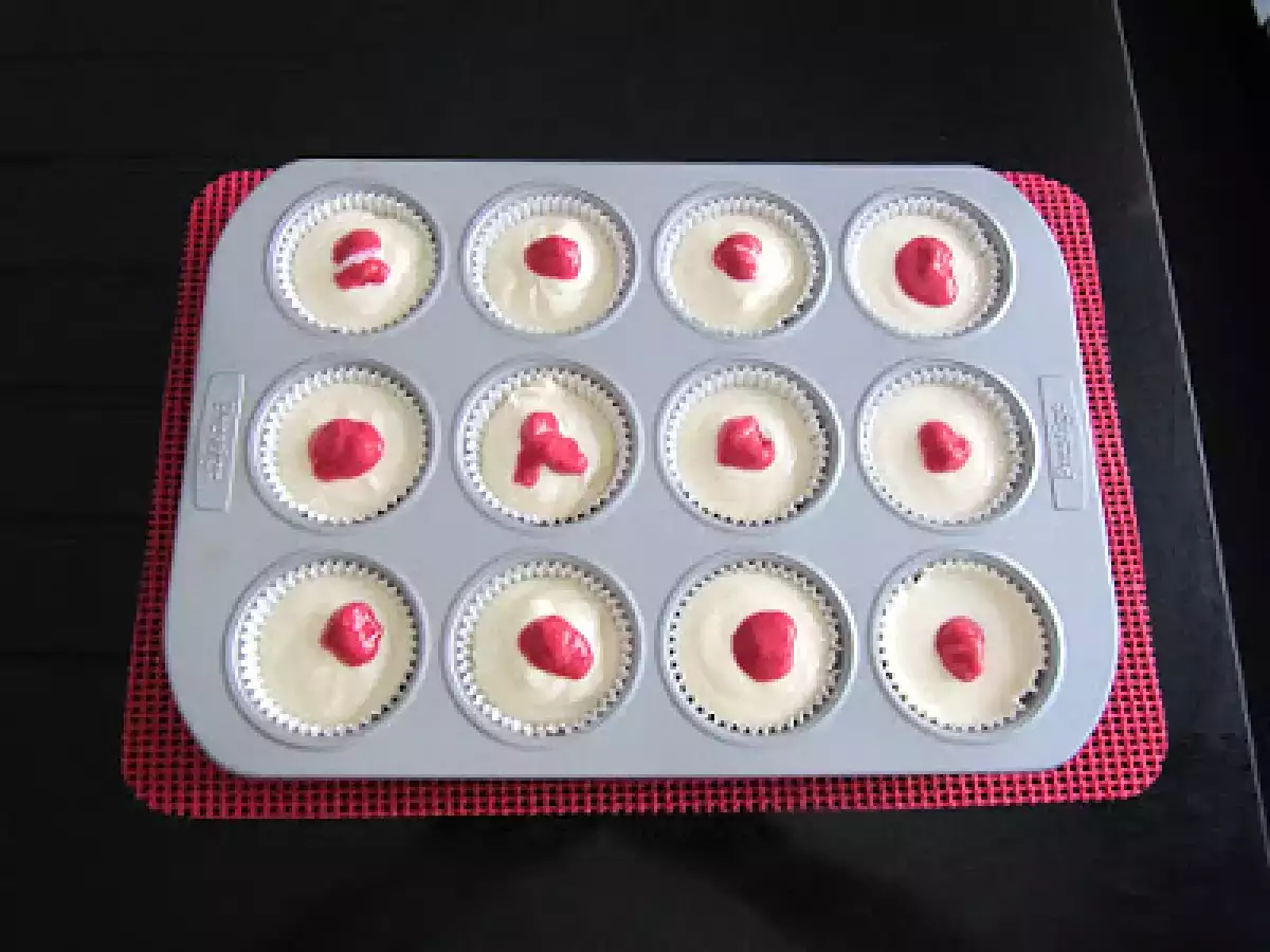 Cupcakes de Queso y Frambuesa - foto 4