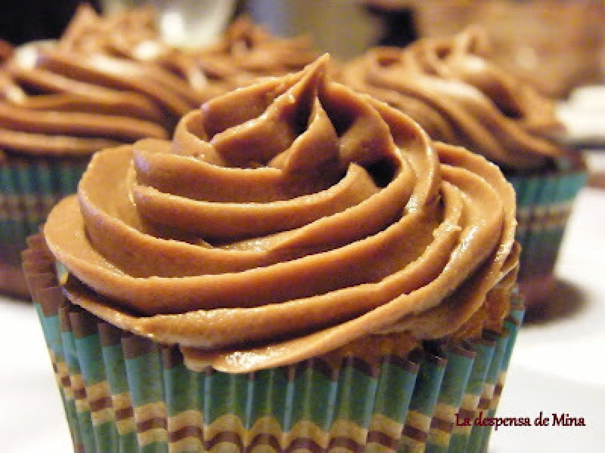 Cupcakes de vainilla y chocolate, Receta Petitchef