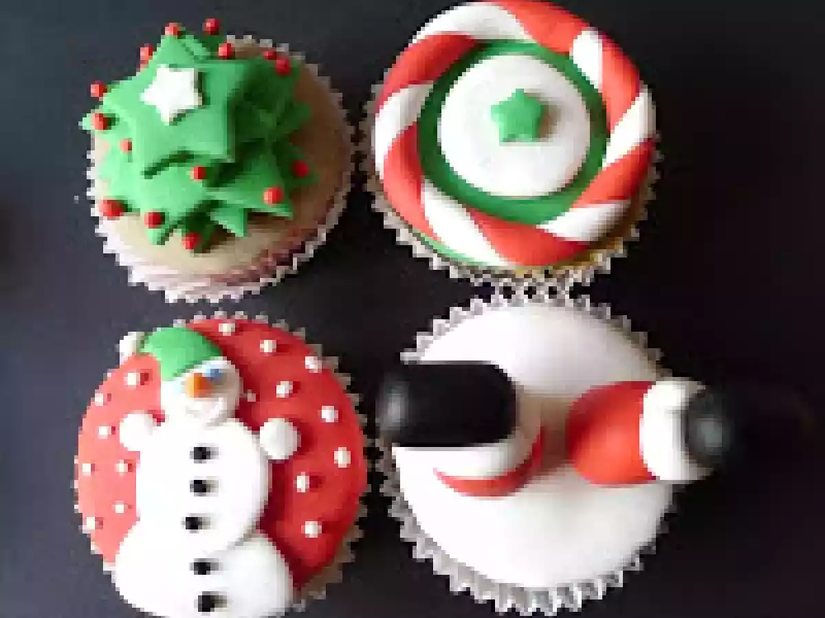Cupcakes navideños. Feliz Navidad. - foto 4