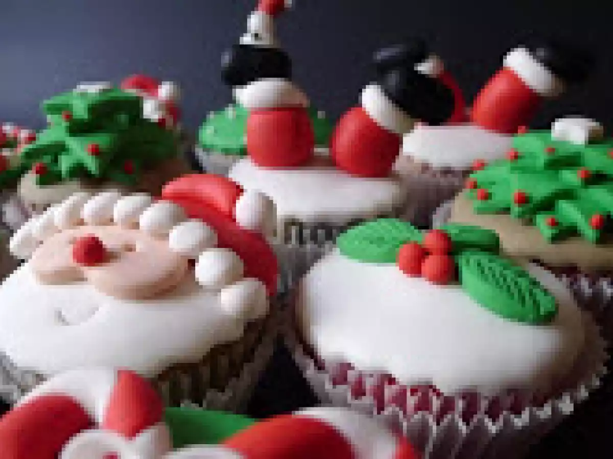 Cupcakes navideños. Feliz Navidad. - foto 5
