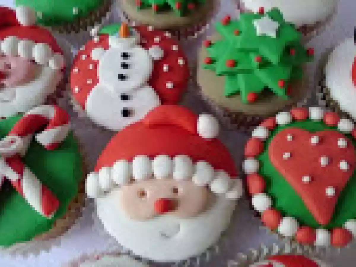 Cupcakes navideños. Feliz Navidad. - foto 6