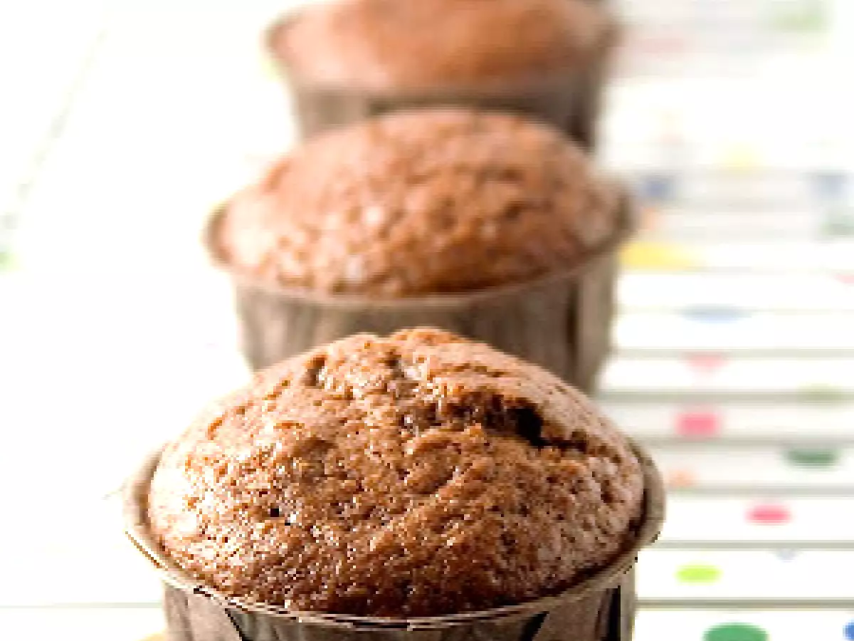 Cupcakes veganos de chocolate - foto 10