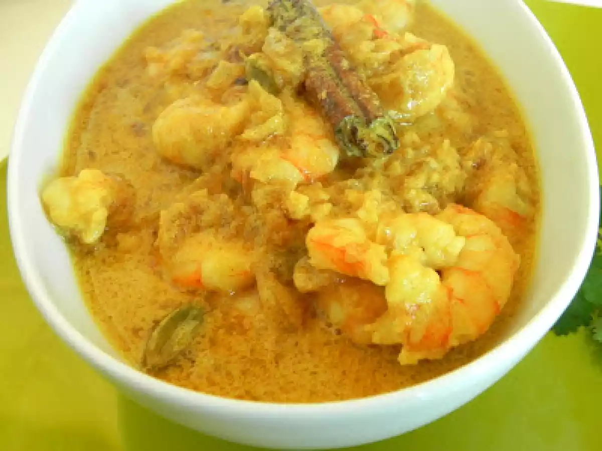 Curry cremoso de gambas - foto 3