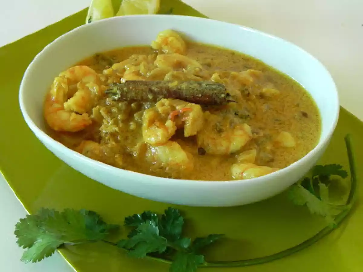 Curry cremoso de gambas - foto 4