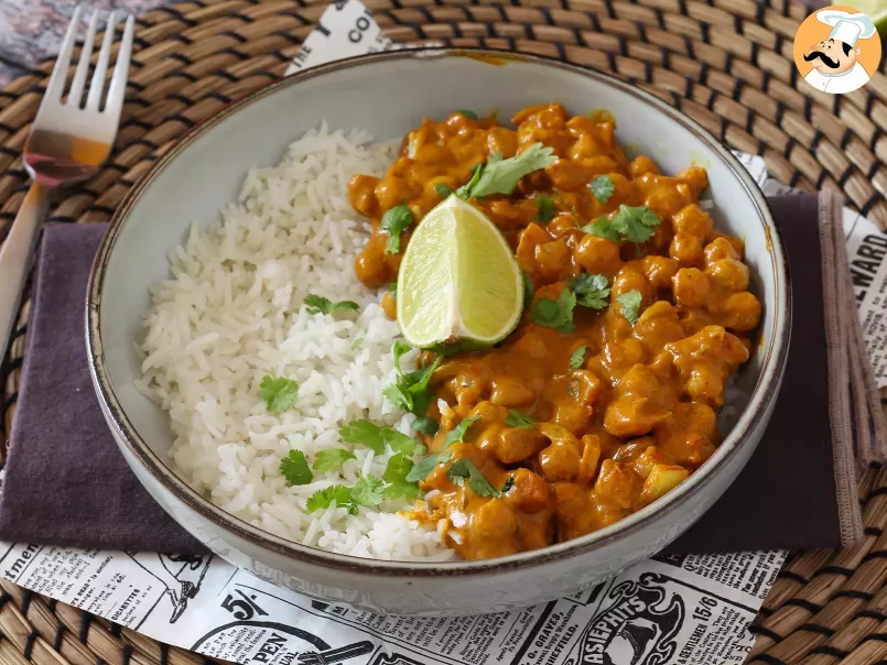 Curry de garbanzos, una receta vegana llena de sabor, foto 3