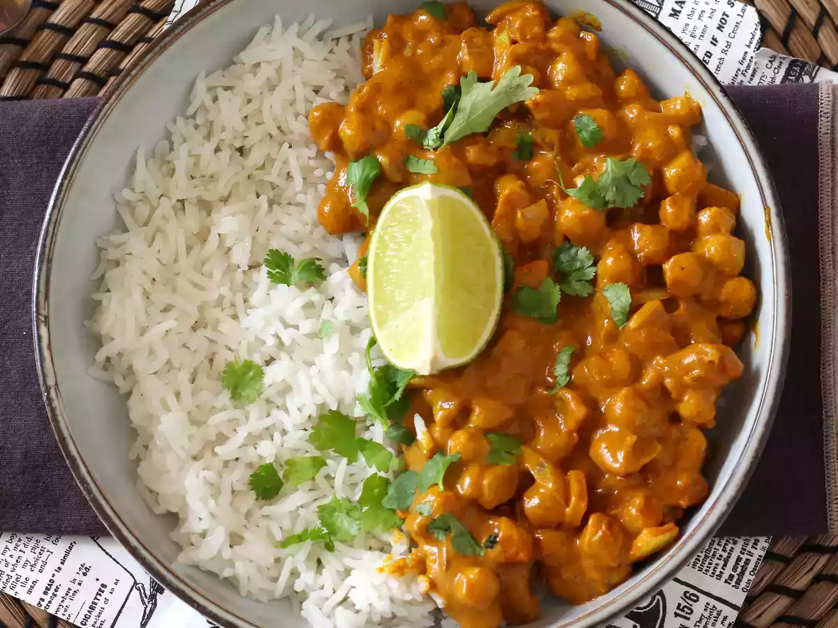 Curry de garbanzos, una receta vegana llena de sabor - foto 4