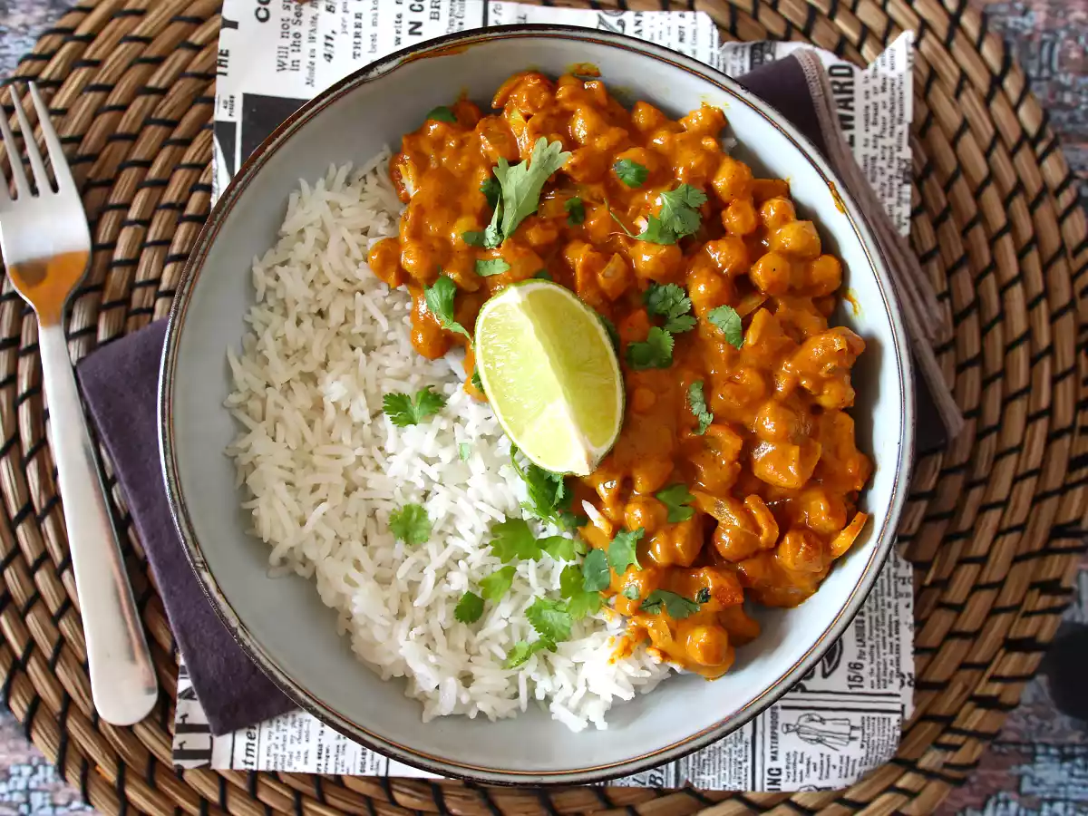 Curry de garbanzos, una receta vegana llena de sabor - foto 5
